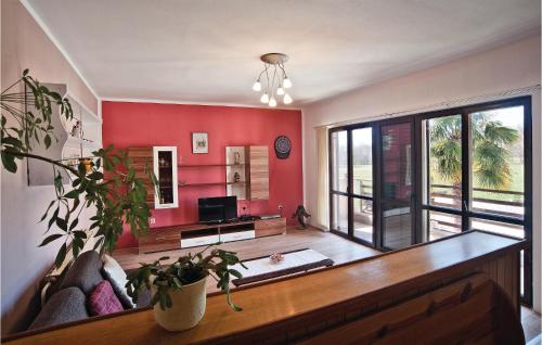 TV a/nebo společenská místnost v ubytování Holiday Home Mirka