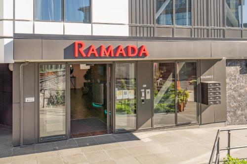 a building with a sign that reads rambala at 3 Bedroom Apartment in Epsom in Auckland