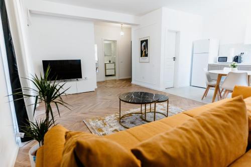 Dapur atau dapur kecil di Evo Residence Oasului
