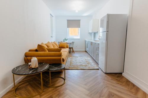 Dapur atau dapur kecil di Evo Residence Oasului