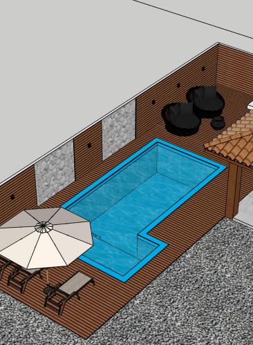 Κάτοψη του Cabanas da Vó Nena