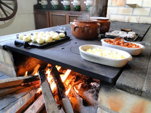 Mad på kroen eller i nærheden