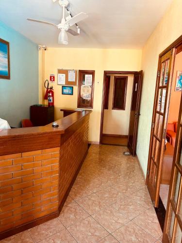 a hotel room with at Pousada Maravista in Anchieta