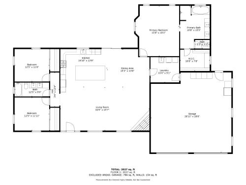 a floor plan of a house at Memory M Acres in Paso Robles