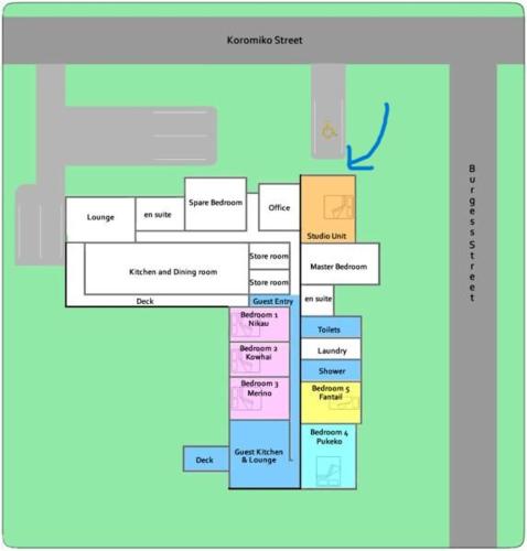 a diagram of a node diagram in a browser at The Nunnery in Te Aroha