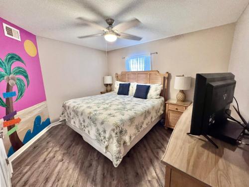 Ένα ή περισσότερα κρεβάτια σε δωμάτιο στο Regatta