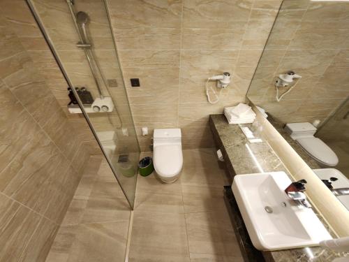 Koupelna v ubytování Seogwipo JS Hotel
