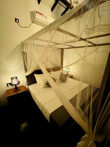 Ένα ή περισσότερα κρεβάτια σε δωμάτιο στο Heavenly Hideaway