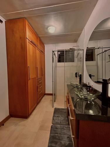 Dapur atau dapur kecil di Zen Oasis del Bosque,mariposa 2