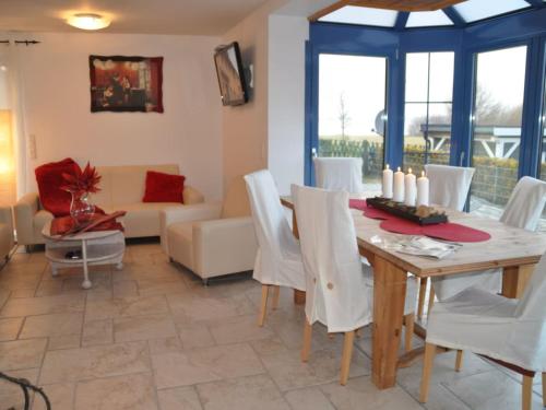 Et opholdsområde på Ferienhaus Seebrise