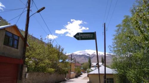 ホームステイから撮影された、または一般的な山の景色