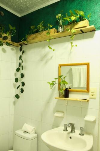 Bilik mandi di Casa Palmita