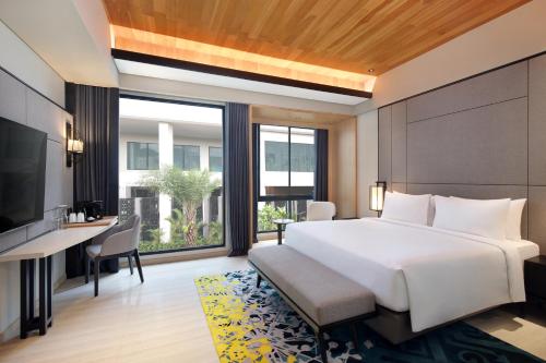Mercure Berauにあるベッド