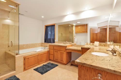 Koupelna v ubytování Flitterbick lodge #2246