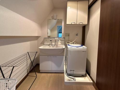 Koupelna v ubytování takara house