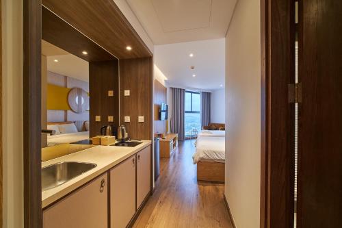Katil atau katil-katil dalam bilik di The Raclay Mandala Resident - Just 15 minutes from the Mui Ne Red Sand Dunes