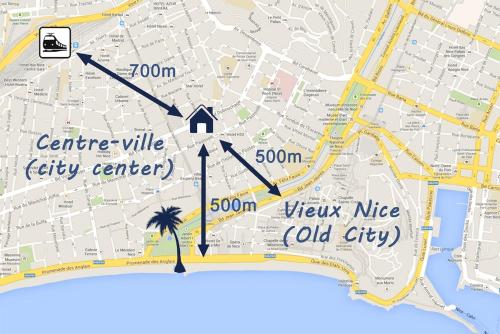 Le Chic, appartement plein centre avec Climatisation