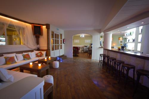 Гостиная зона в Hotel Salomé