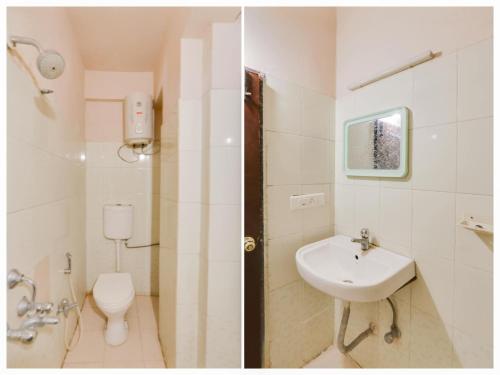 Bilik mandi di Hotel O Srinivasa Grand