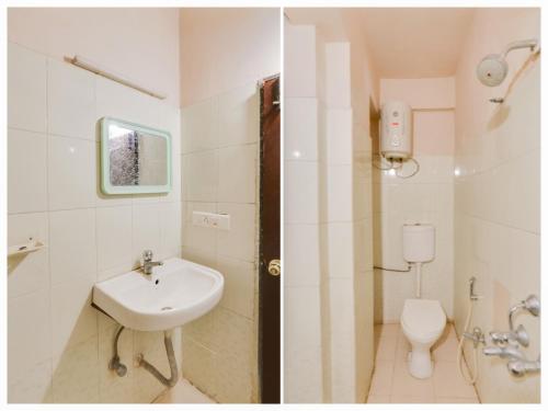 Bilik mandi di Hotel O Srinivasa Grand