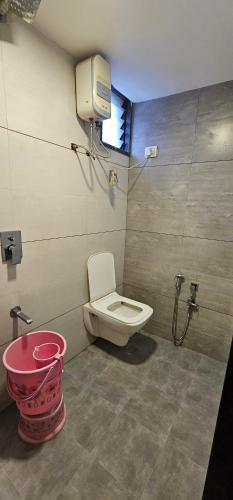 Et badeværelse på Hotel Hill View