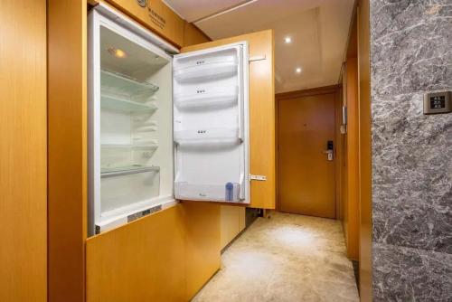 Phòng tắm tại Guangzhou Bulgari International Service Apartment (Zhujiang New Town Canton Tower Branch)