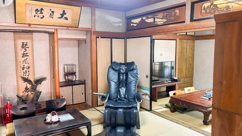 Χώρος καθιστικού στο 癒しの宿 Villa ZEN 讃岐津田