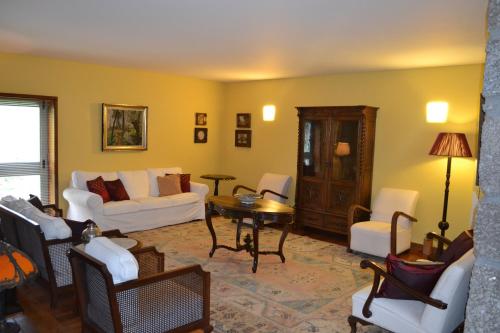 Postel nebo postele na pokoji v ubytování Casa da Figueira