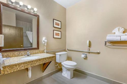 Koupelna v ubytování Comfort Inn Phoenix Central City