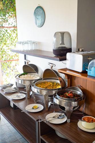 Mad på bed and breakfast-stedet eller i nærheden