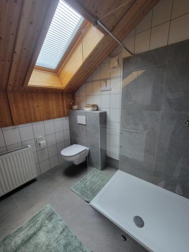 Ένα μπάνιο στο Ferienhaus Schmied