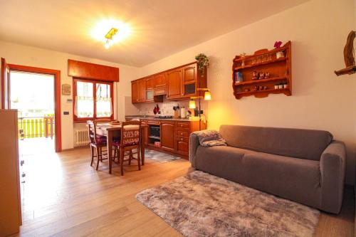 Dapur atau dapur kecil di Marmarole Apartment