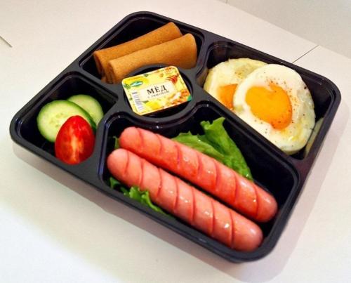 Jídlo v penzionu nebo okolí