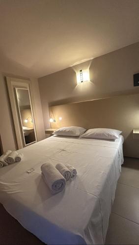 Cama o camas de una habitación en Incanto d'Aci