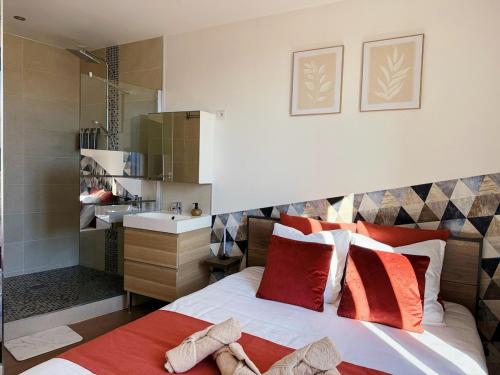 Η κουζίνα ή μικρή κουζίνα στο Nancy elegance Cocooning apartment