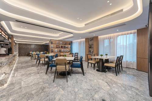 Ruang duduk di Wish Wenxu Hotel Changdachang Plaza Branch