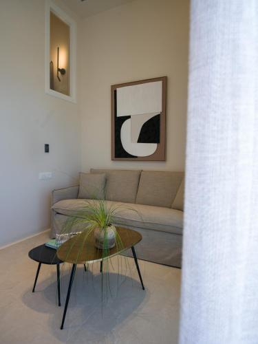 Posezení v ubytování VEZO Suites Mykonos