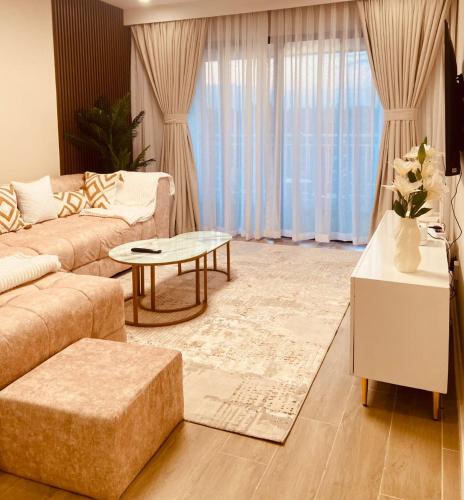 Posezení v ubytování Nash Residence