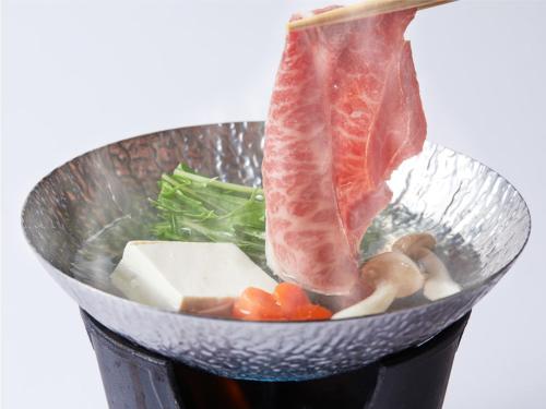 Pagkain sa o malapit sa ryokan na ito
