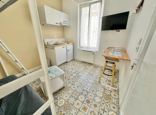 Studio 3 personnes à 100m de la mer