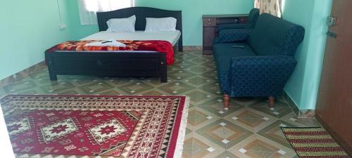 Postel nebo postele na pokoji v ubytování Eco JUNGLE STAYS