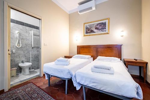 Koupelna v ubytování Bellevue House Affittacamere