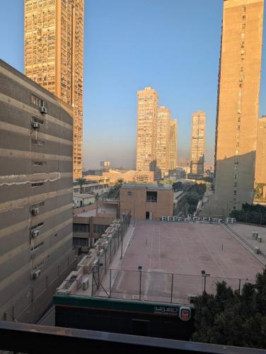 Γενική άποψη της πόλης Κάιρο ή θέα της πόλης από  αυτό το διαμέρισμα