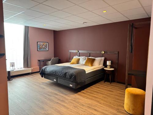 Postel nebo postele na pokoji v ubytování Hotell Sillen