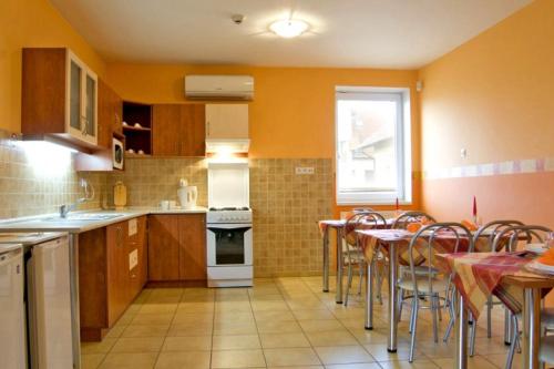 Η κουζίνα ή μικρή κουζίνα στο Apartmánový dom SPARKLER