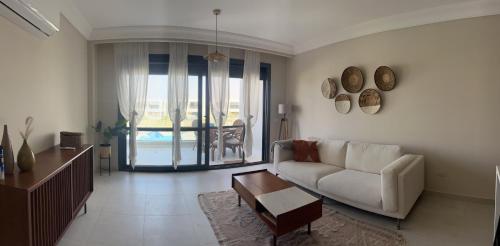 La Vista Ras El Hekma Sea & Pool View, 2BR Chalet