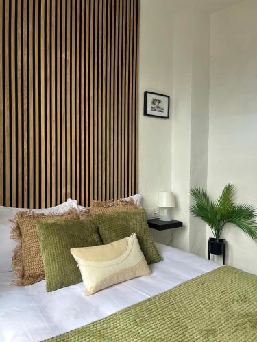 Ένα ή περισσότερα κρεβάτια σε δωμάτιο στο Aires de Tarifa Apartamento 4