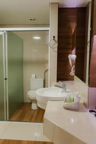 Ένα μπάνιο στο Recanto Cataratas - Thermas, Resort e Convention
