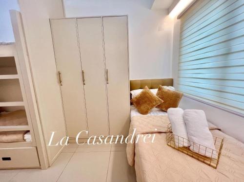 Ένα ή περισσότερα κρεβάτια σε δωμάτιο στο La Casandrei