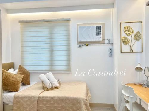 Ένα ή περισσότερα κρεβάτια σε δωμάτιο στο La Casandrei